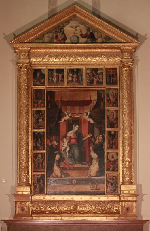 Stabile A. (1583), Polittico della Madonna del rosario