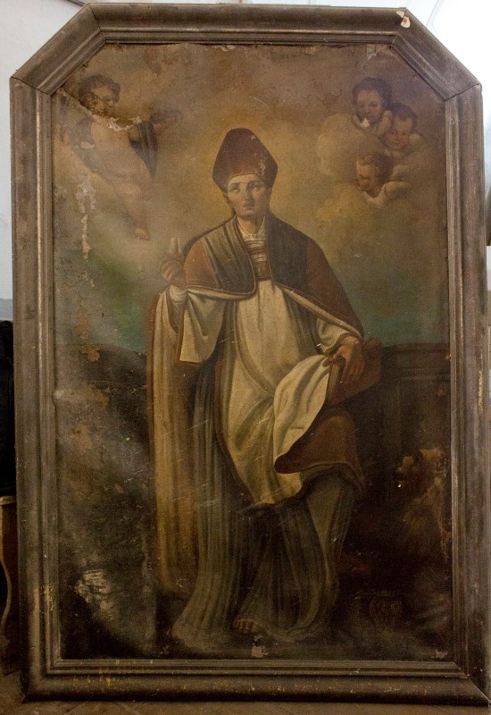 Ambito napoletano sec. XVIII, Dipinto di San Gennaro