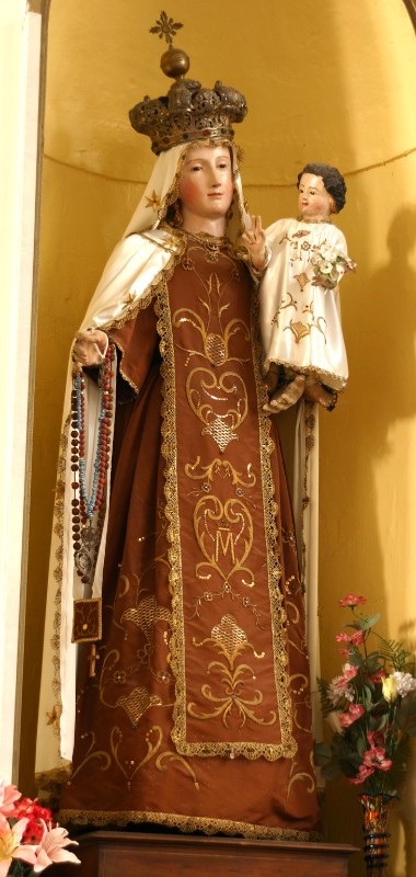 Bottega andriese sec. XIX, Madonna del Carmine
