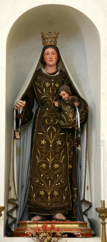 Bottega andriese sec. XVIII, Madonna del Carmine