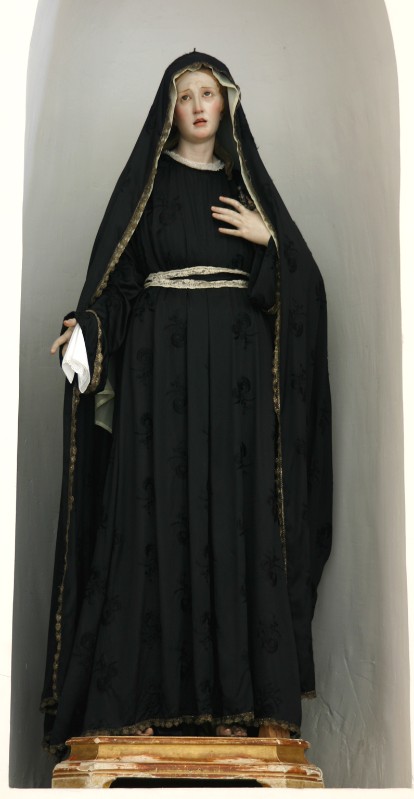 Bottega andriese sec. XIX, Madonna Addolorata