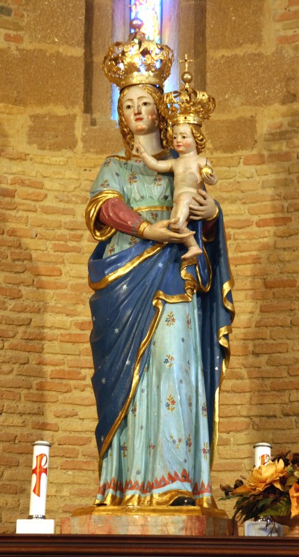 Bottega dell'Italia meridionale secc. XVI-XVII, Madonna con Gesù Bambino