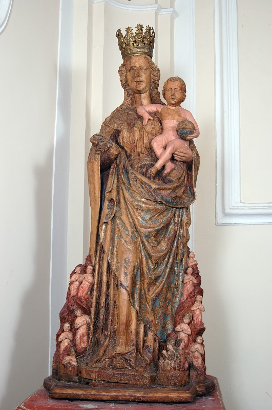 Bott. dell'Italia meridionale sec. XVI, Statua della Madonna del Carmelo