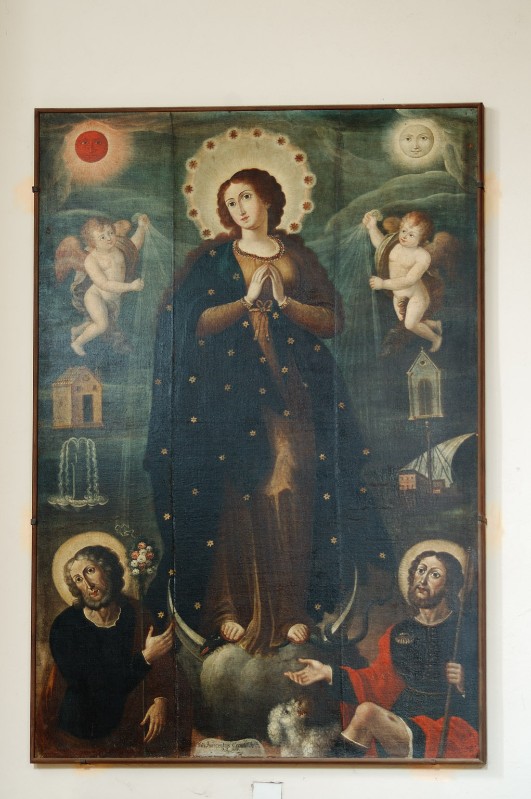 Ambito dell'Italia meridionale (1814), Madonna immacolata