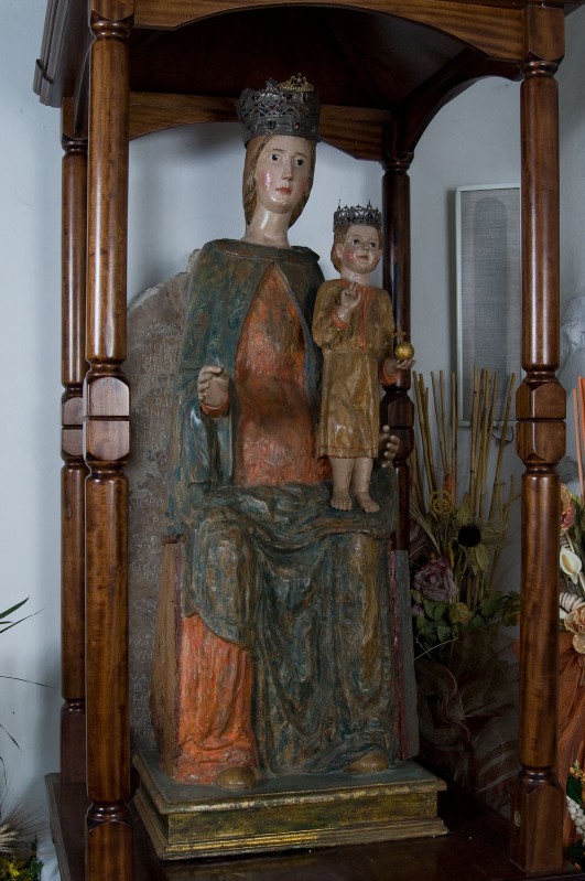 Bott. lucana sec. XIV, Statua della Madonna con Gesù Bambino