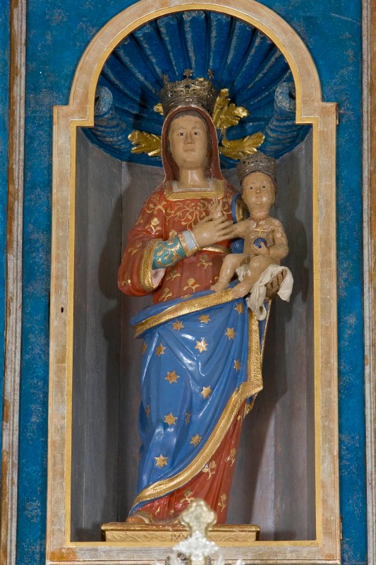 Bott. lucana secc. XVI-XVII, Statua della Madonna delle grazie