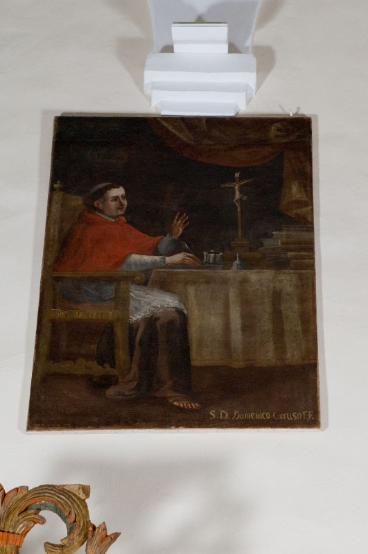 Caruso D. secc. XVIII-XIX, Ritratto del cardinale Pietro Riario da Savona