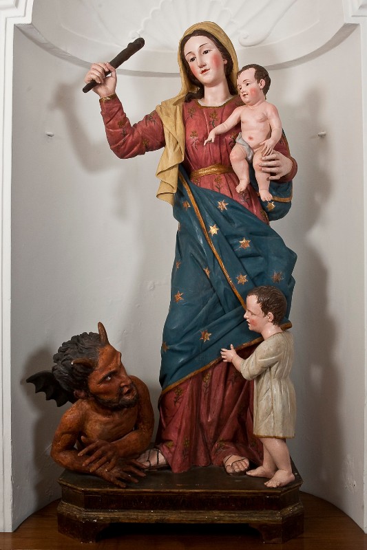 Bott. dell'Italia meridionale sec. XVI, Statua della Madonna del soccorso