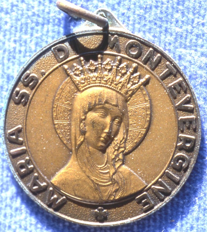 Bott. Italia meridionale sec. XX, Medaglia di Maria SS. di Montevergine
