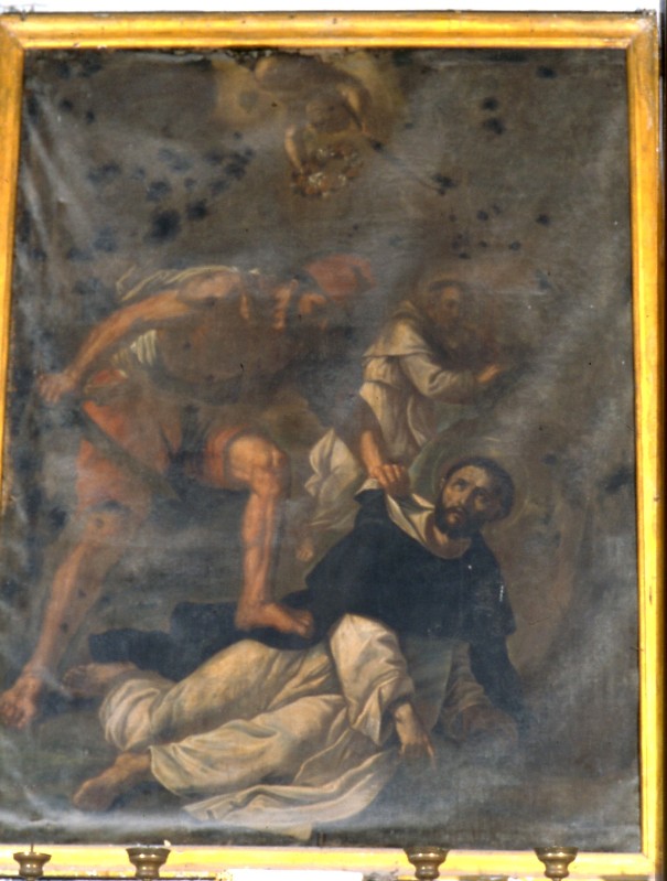 Ambito Italia meridionale sec. XVIII, Martirio di San Pietro da Verona