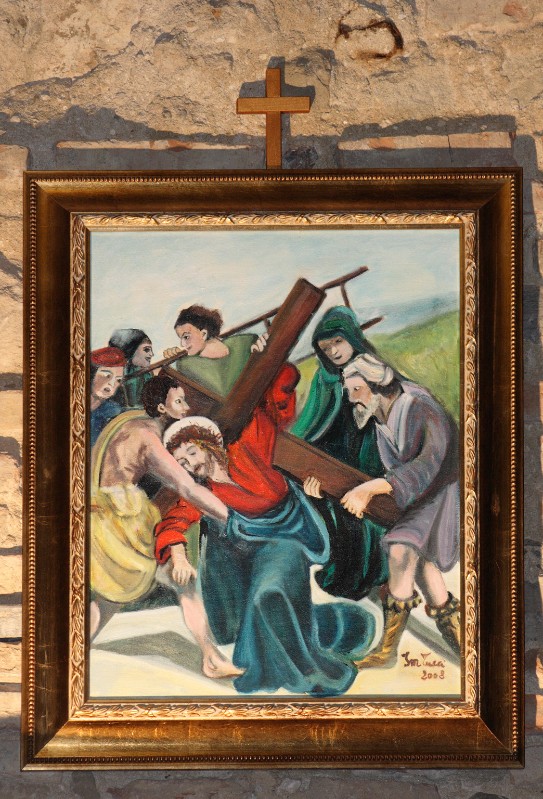 Ambito calabrese (2008), Gesù cade la prima volta