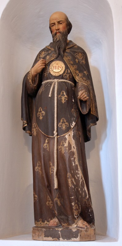 Bottega di Ortisei sec. XX, San Bernardino da Siena