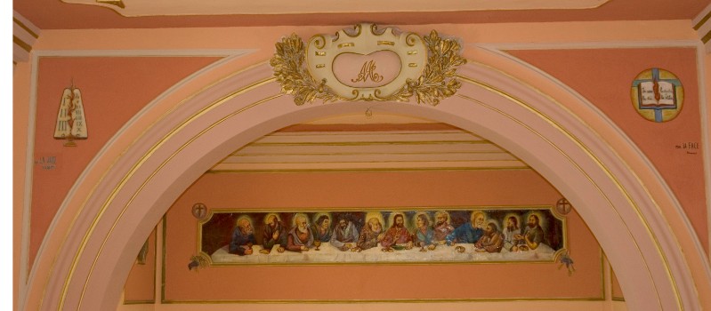 Bottega italiana sec. XX, Affresco murale