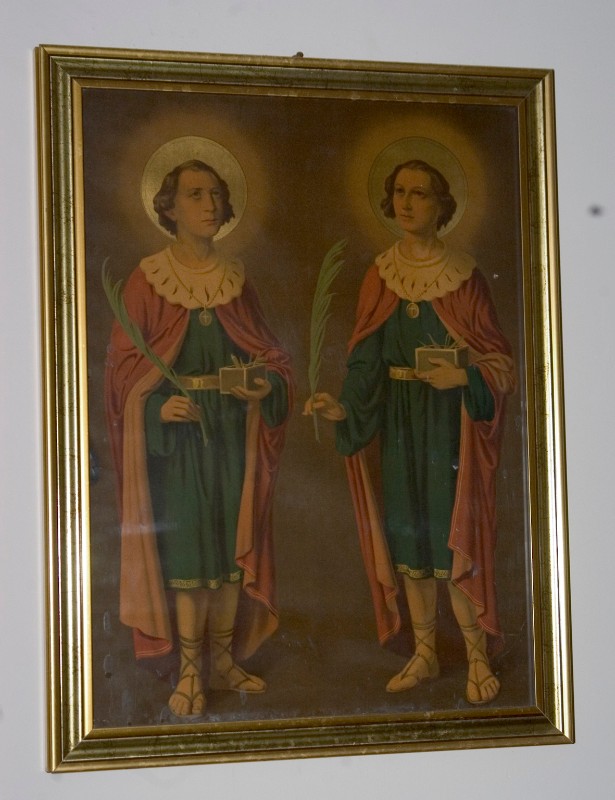 Bottega italiana sec. XX, Santi Cosma e Damiano