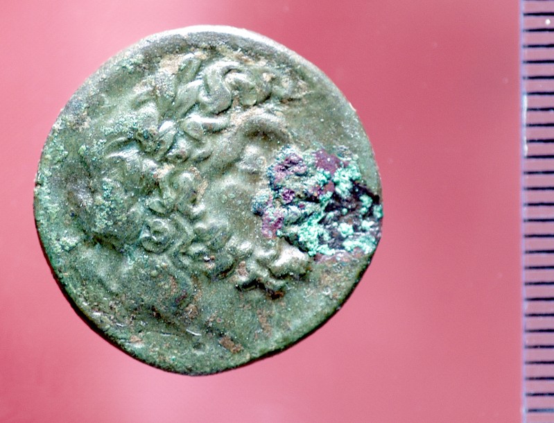 Ambito Bruttium (282-203 a. C.), Obolo con aquila 1/2