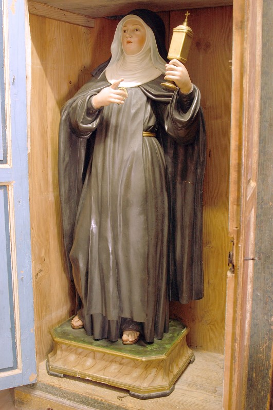 Bottega dell'Italia meridionale sec. XVIII, Santa Chiara d'Assisi