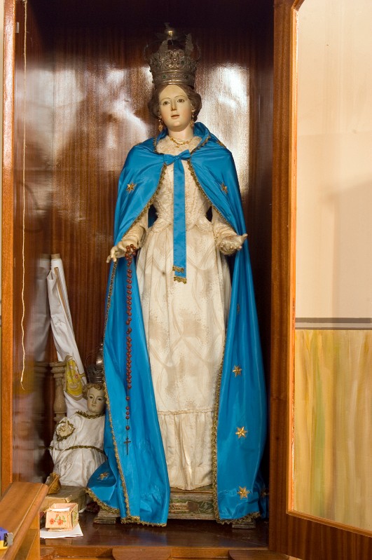 Bottega calabrese sec. XIX, Madonna del rosario