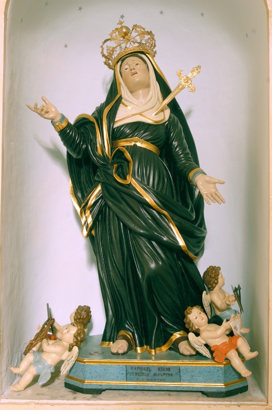 Ambito dell'Italia meridionale secc. XIX-XX, Madonna addolorata