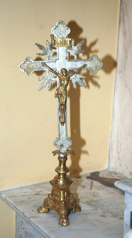 Produzione campana sec. XIX, Croce da altare di Santa Reparata