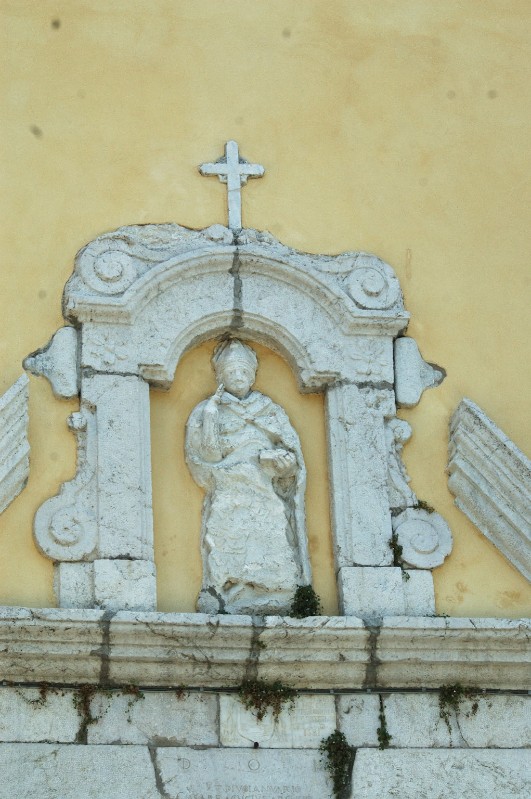 Ambito campano sec. XVII, Scultura con San Gennaro