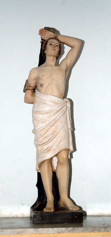 Artigianato campano sec. XX, Statua di San Sebastiano