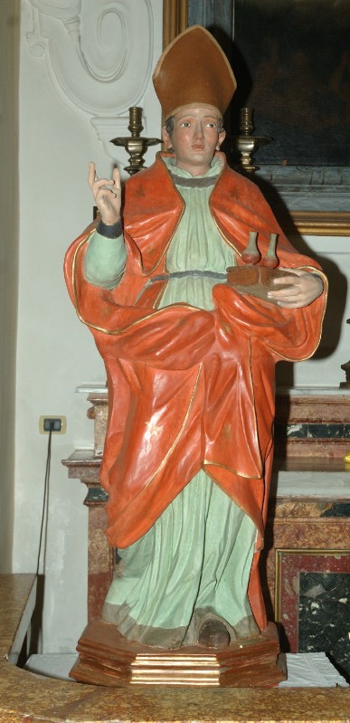 Artigianato campano sec. XIX, Statua di San Gennaro