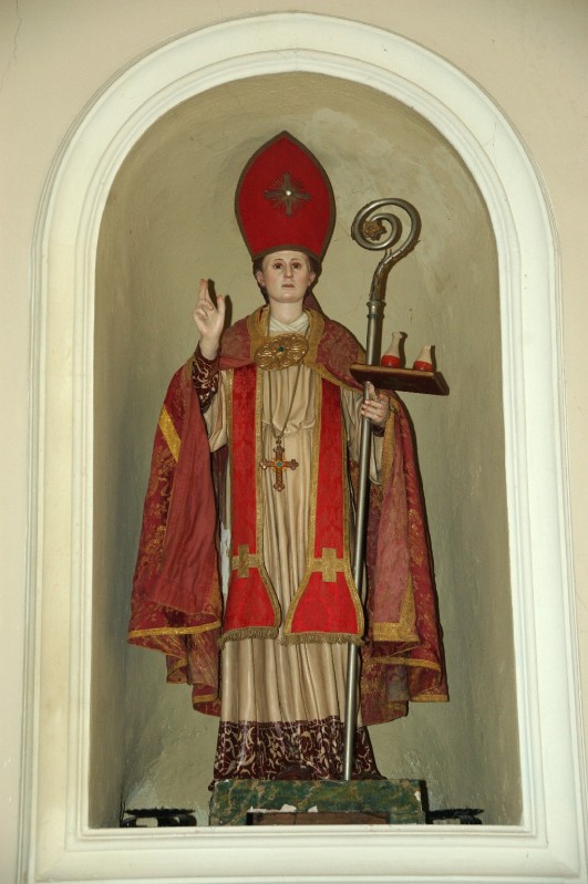 Artigianato campano sec. XVIII, Statua di San Gennaro