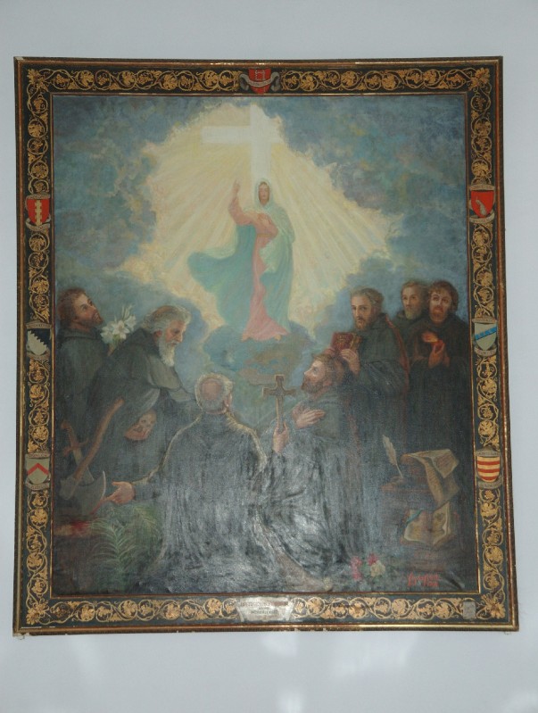 Ciletti F. (1968), Dipinto con i sette santi fondatori dei servi di Maria