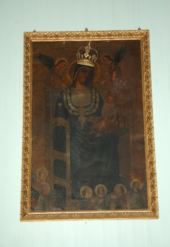Ambito campano sec. XIX, Dipinto con la Madonna di Montevergine