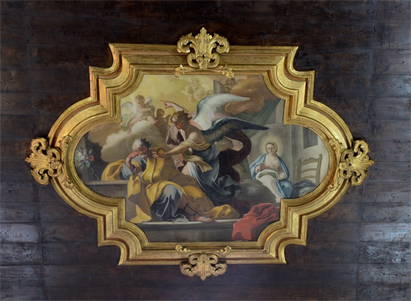 Guarino F. sec. XVII, Dipinto del Sogno di San Giuseppe