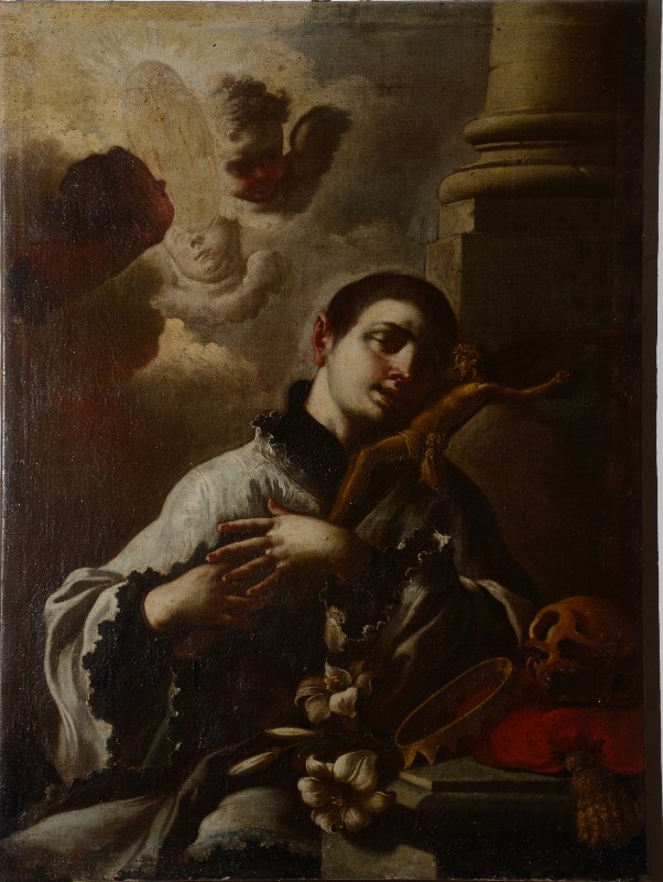 Persico F. sec. XVIII, Dipinto di San Luigi Gonzaga