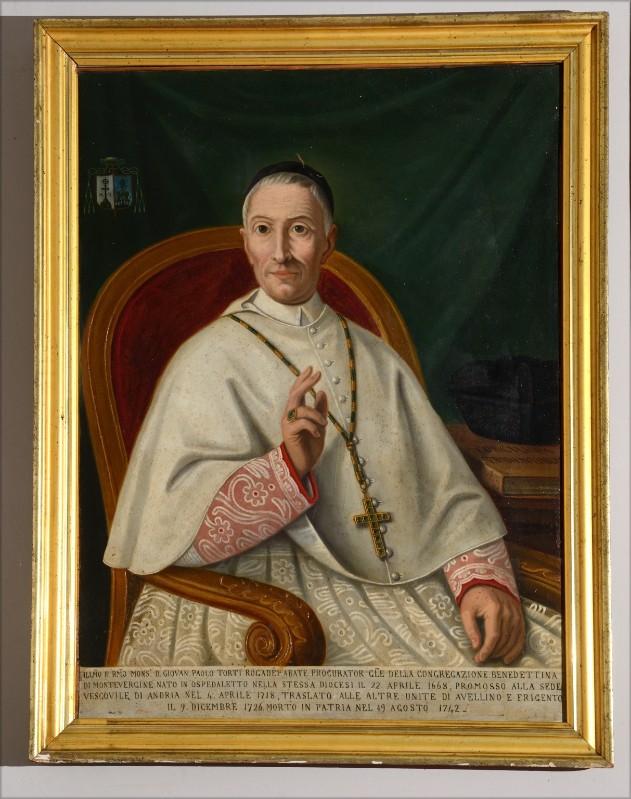 Ambito campano sec. XIX, Dipinto di Monsignore Rogadei