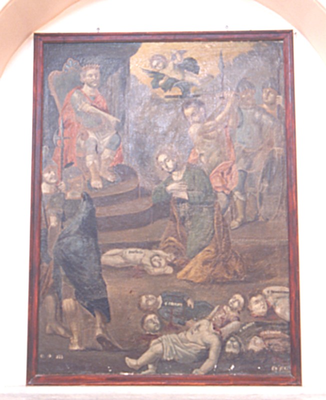 Ambito campano (1573), Dipinto con Martirio di Santa Felicita