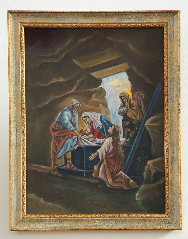 Caiazza Lucia sec. XXI, Gesù deposto nel sepolcro