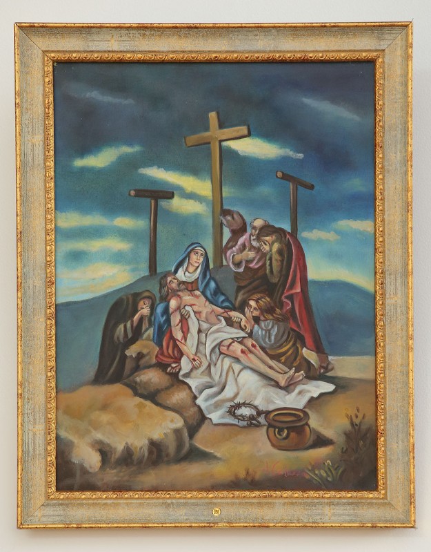 Caiazza Lucia sec. XXI, Gesù deposto dalla croce