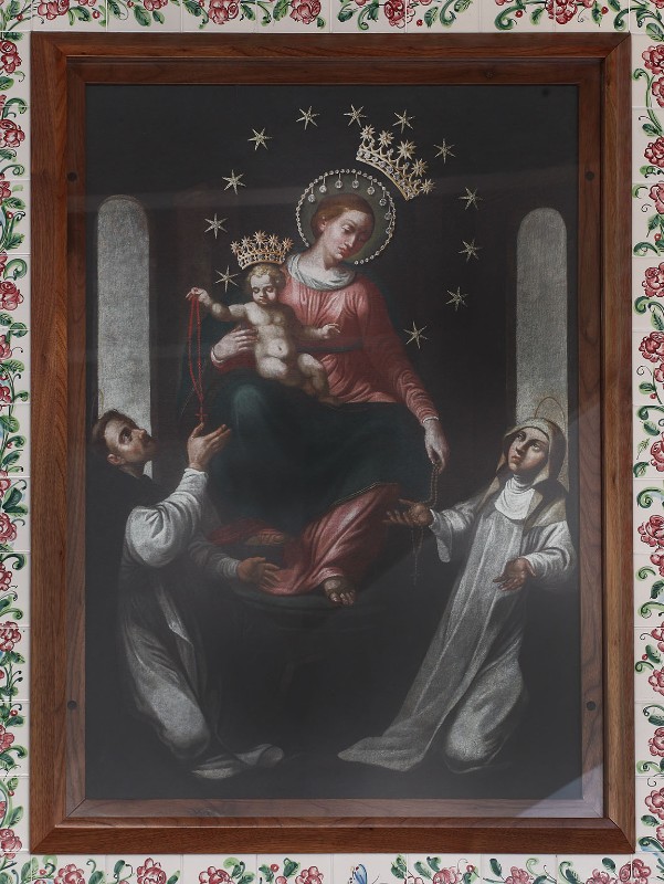 Bottega napoletana sec. XXI, Madonna del Rosario di Pompei