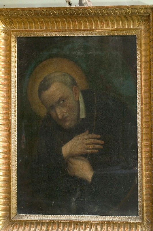 Ambito napoletano sec. XIX, Sant'Alfonso de Liguori in olio su tela