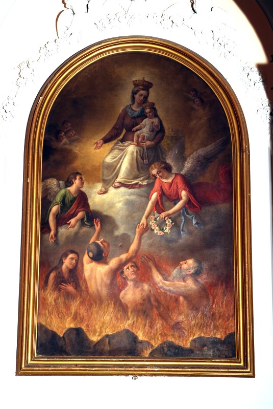 Spanò R. (1892), Madonna delle grazie in olio su tela