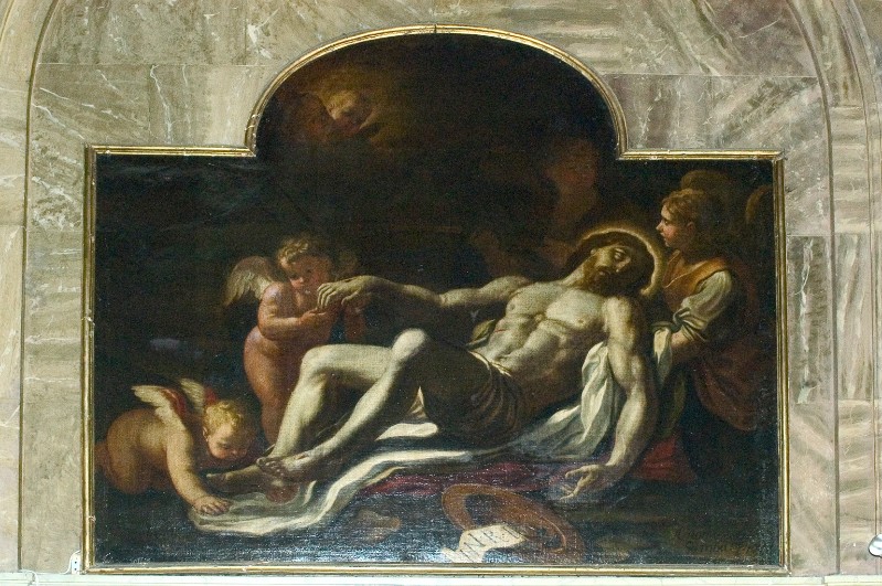 Della Gamba A. (1717), Gesù Cristo morto in olio su tela