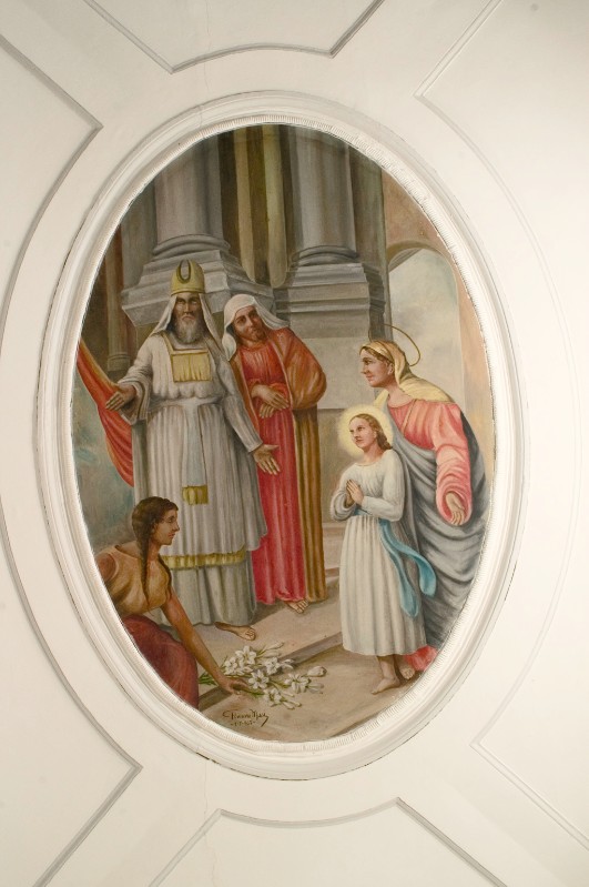 Masi G. (1963), Maria bambina e Sant'Anna in olio su tela