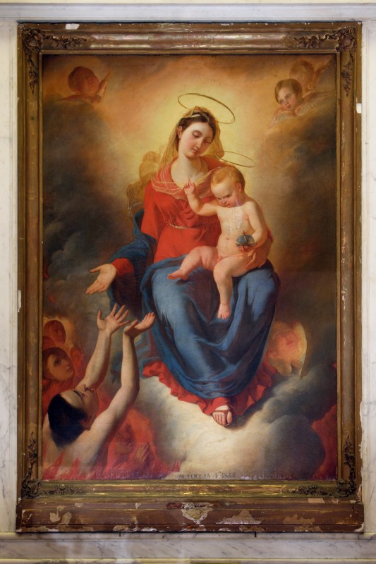 Foggia M. (1842), Madonna del suffragio in olio su tela