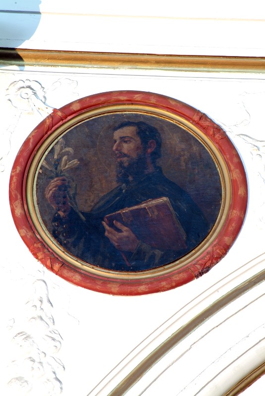 Ambito dell'Italia meridionale sec. XIX, San Francesco Saverio in olio su tela
