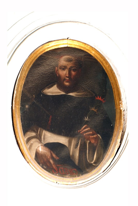 Ambito napoletano sec. XVIII, San Pietro martire di Verona in olio su tela