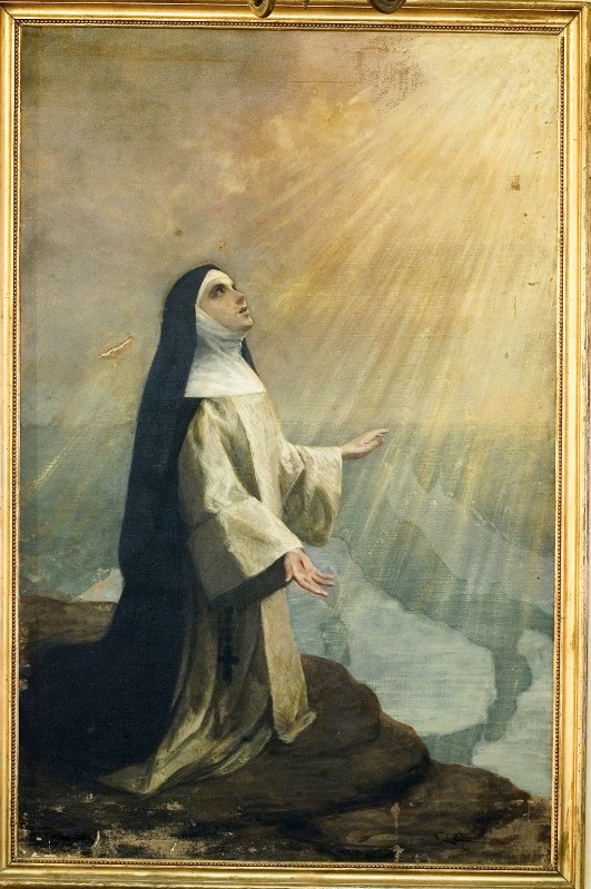Ambito italiano (1942), Santa Caterina da Siena in olio su tela