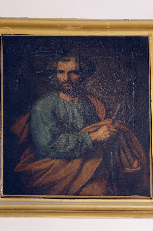 Ambito napoletano inizio sec. XVIII, San Pietro in olio su tela