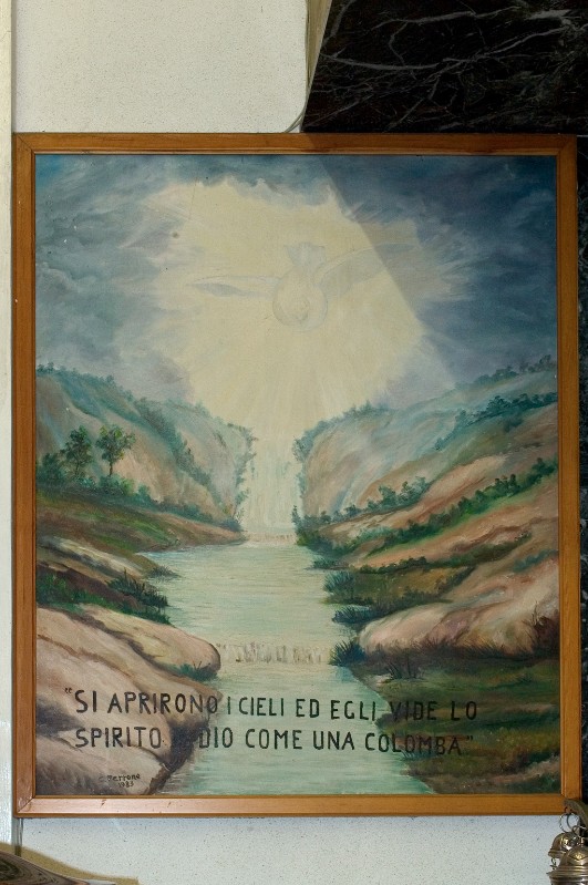 Perrone C. (1983), Colomba dello Spirito Santo in olio su tela