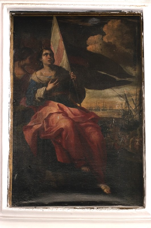 Malinconico A. (1681), Sant'Orsola in olio su tela