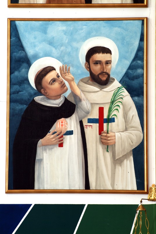 Riegoli B.P. (2000), Santi trinitari in olio su tela 1/2