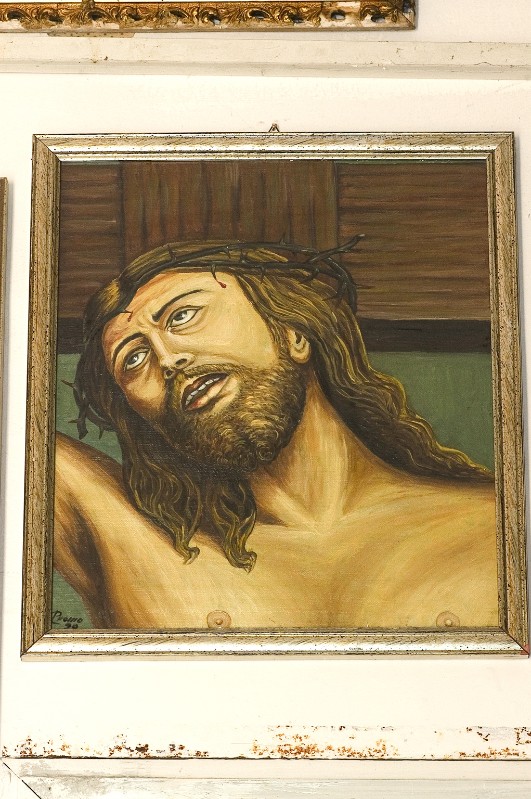 Ambito napoletano (1990), Gesù Cristo crocifisso in olio su tela