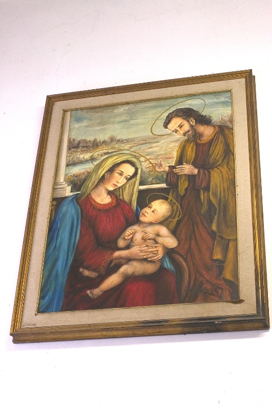 Ambito napoletano (1978), Sacra famiglia in olio su tela